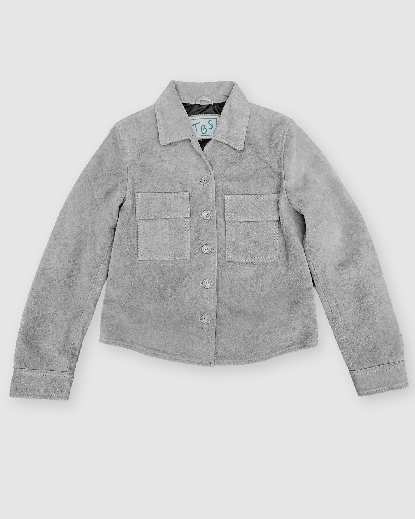 Top-Grain Leather Overshirt