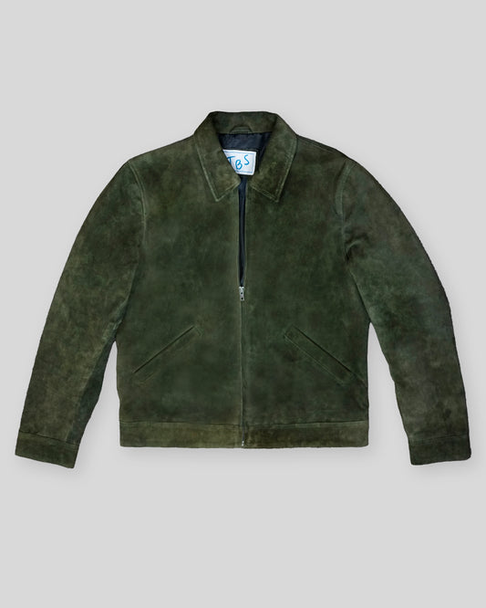 Top-Grain Leather Garage Jacket